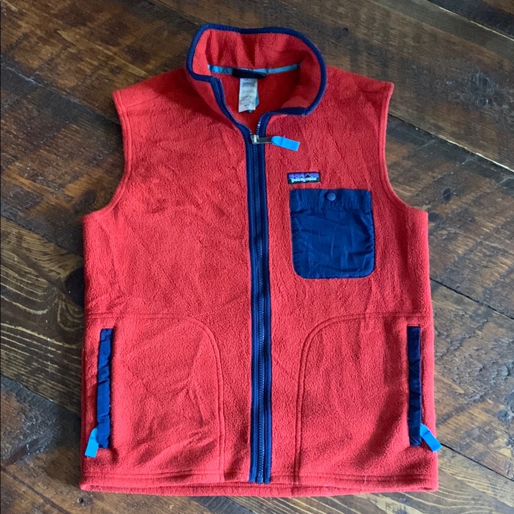 Patagonia Mens Synchilla small fleece vest